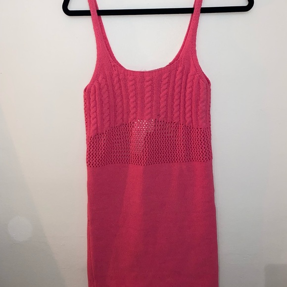 BNWT Zara pink crotchet mini dress - Picture 4 of 6